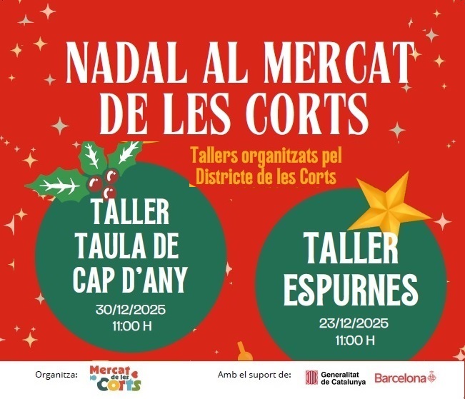 TALLER ESPURNES DE DECORACIÓN PARA EL ÁRBOL DE NAVIDAD